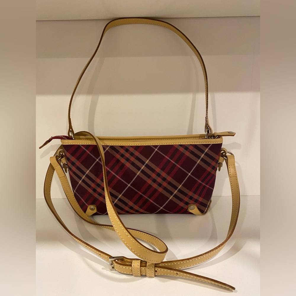 PRELOVED AUTHENTIC BURBERRY LONDON BLUE LABEL MINI CROSSBODY SLING BAG